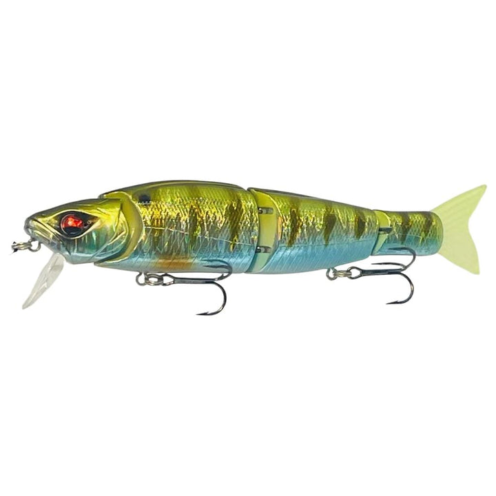 Swimbait Glide Glow J4 Color Jade Green 127mm