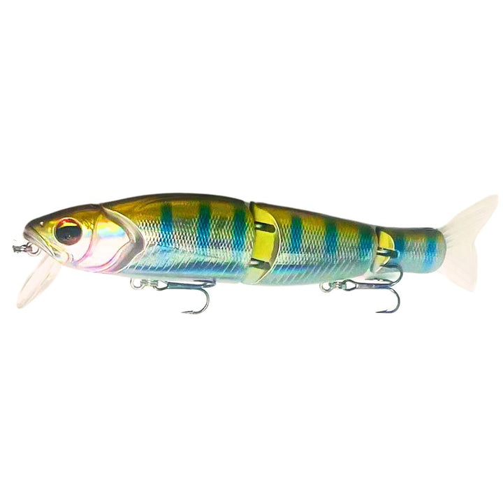 Swimbait Glide Glow J4 Color Emerald Envy with lip