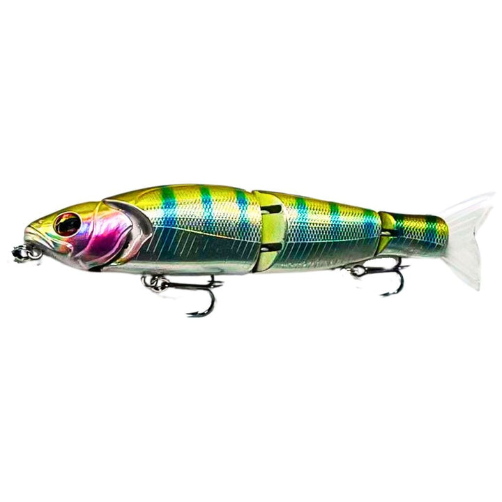 Swimbait Glide Glow J4 Color Emerald Envy lipless