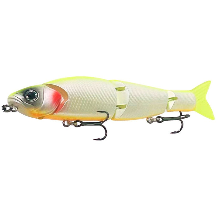 Swimbait Glide Glow J4 Color  Yellow Burst