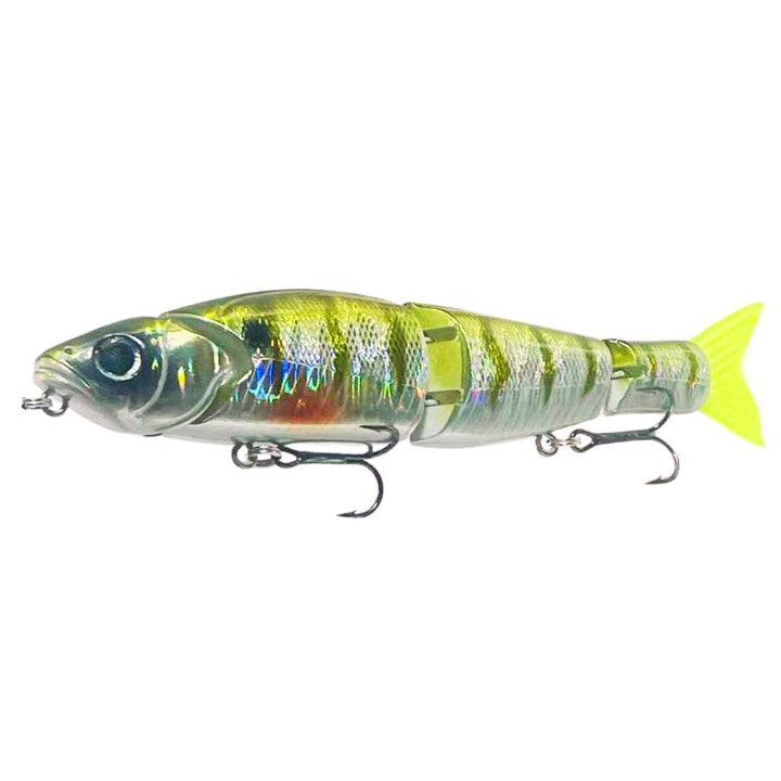 Swimbait Glide Glow J4 Color  Rainbow Rhapsody