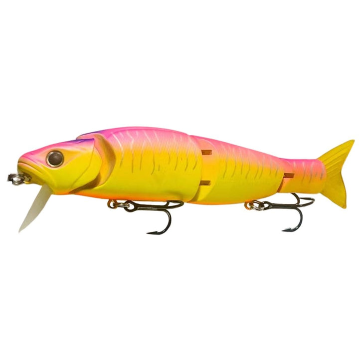 Swimbait Glide Glow J4 Color Tropical Dream with lip