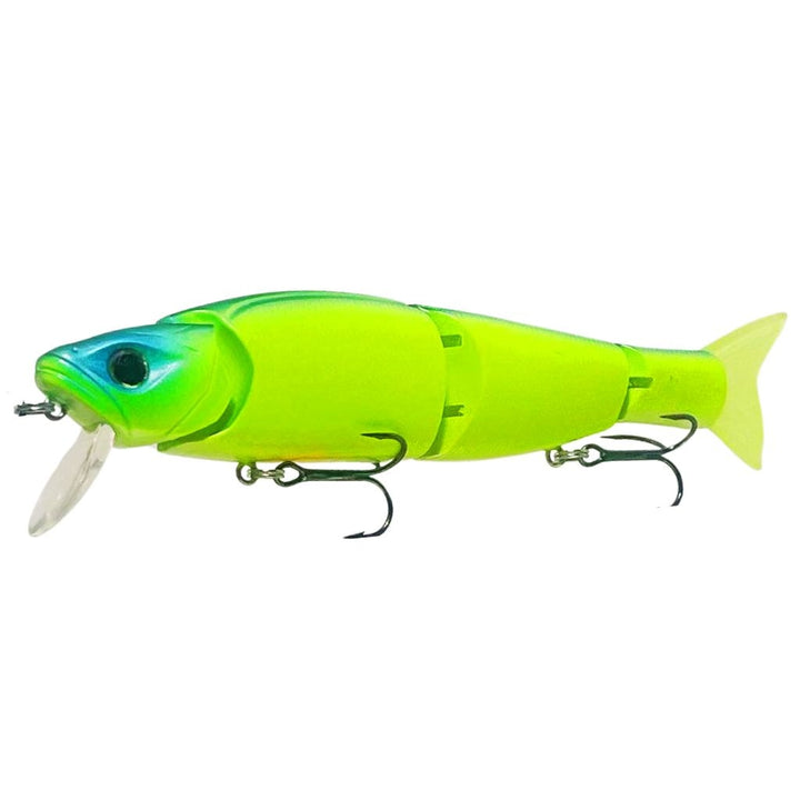 Swimbait Glide Glow J4 Color Meadow Glow