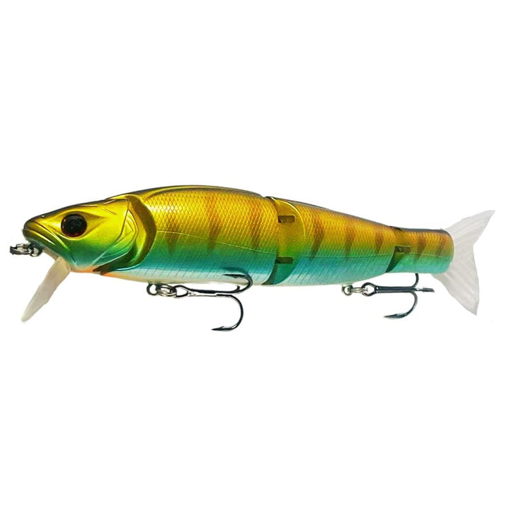 Swimbait Glide Glow J4 Color Ocean Blue 150mm with lip