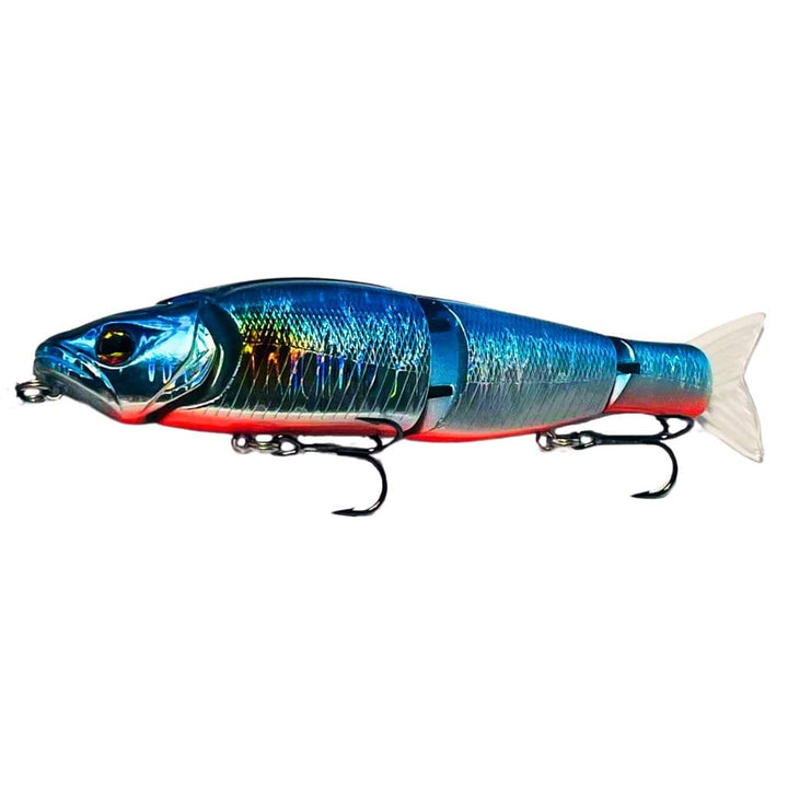 Swimbait Glide Glow J4 Color Ocean Blue 150mm lipless