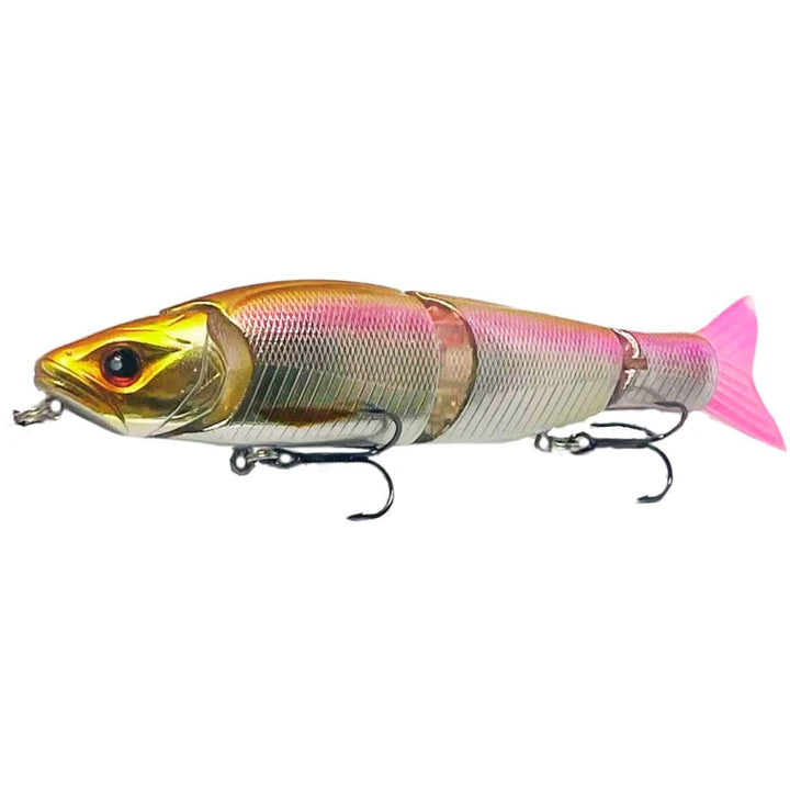 Swimbait Glide Glow J4 Color Rose Glow lipless