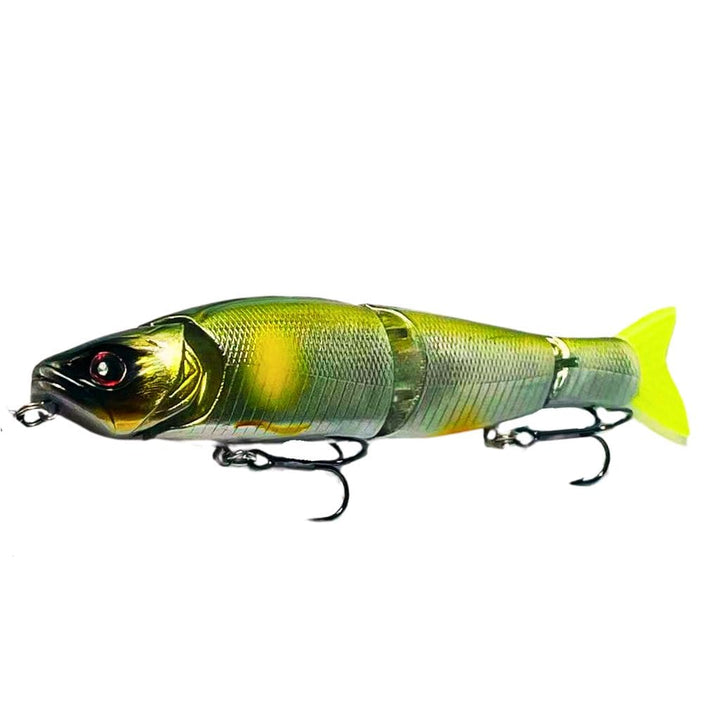 Swimbait Glide Glow J4 Color Yellow Zest