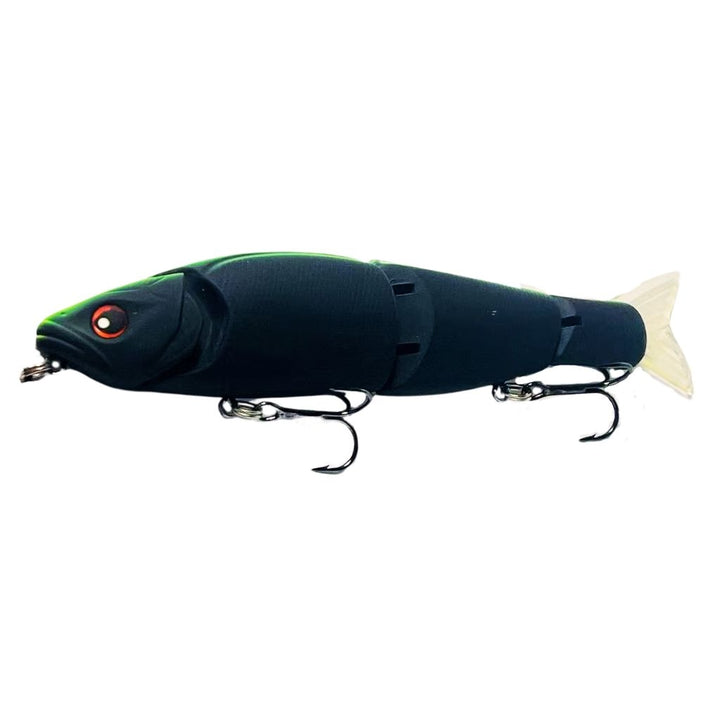 Swimbait Glide Glow J4 Color Midnight Green lipless