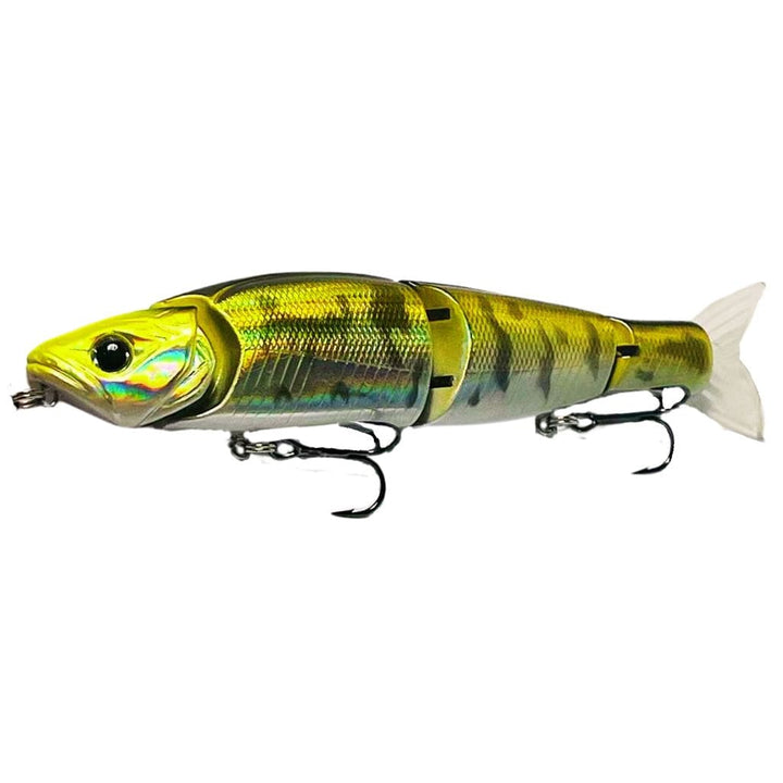 Swimbait Glide Glow J4 Color Golden Shadow Lipless