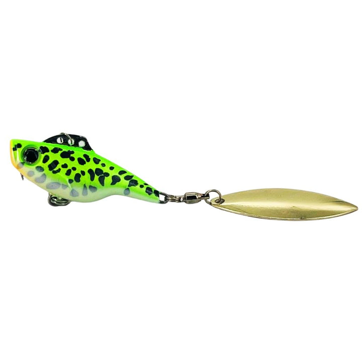 Blade Baits Spinner Tail Emerald Glow