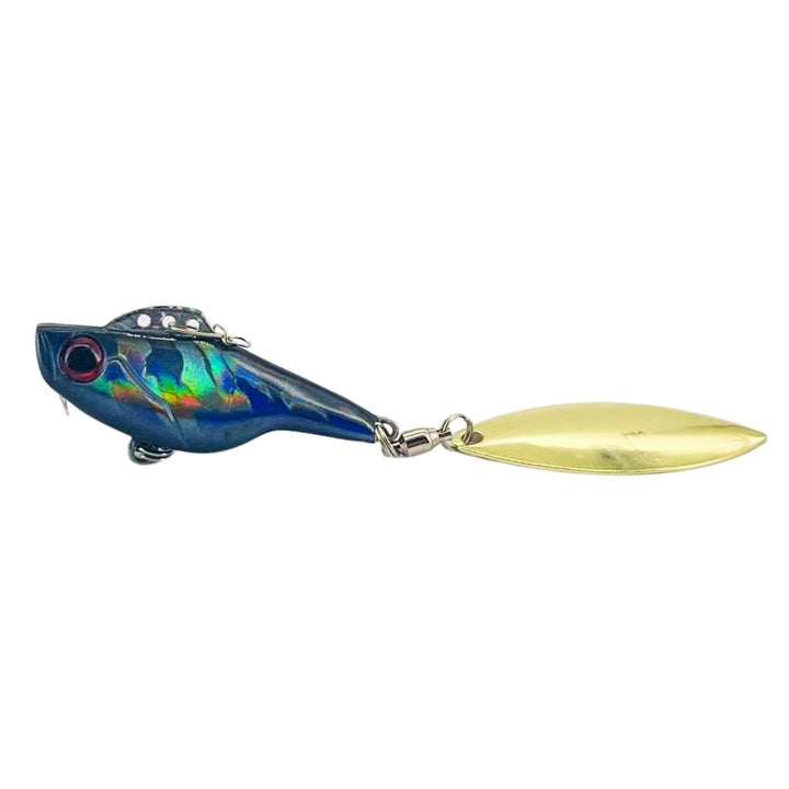 Blade Baits Spinner Tail Azure Flash