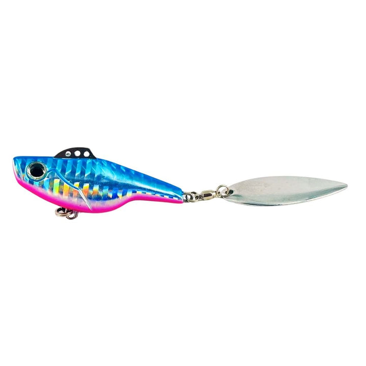 Blade Baits Spinner Tail Blue Flash