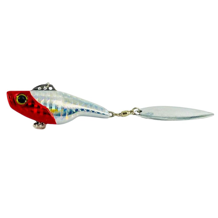 Blade Baits Spinner Tail Crimson Glitter