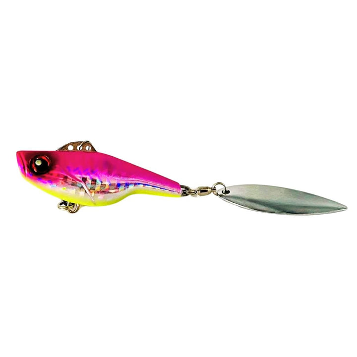 Blade Baits Spinner Tail Glimmering Rose