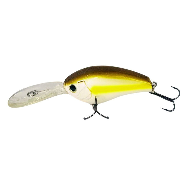 Roundbill LL Heavy Crankbait  2.0 Yellow Stripe