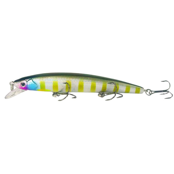 Mini Barracuda Jerkbait Yellow Streak