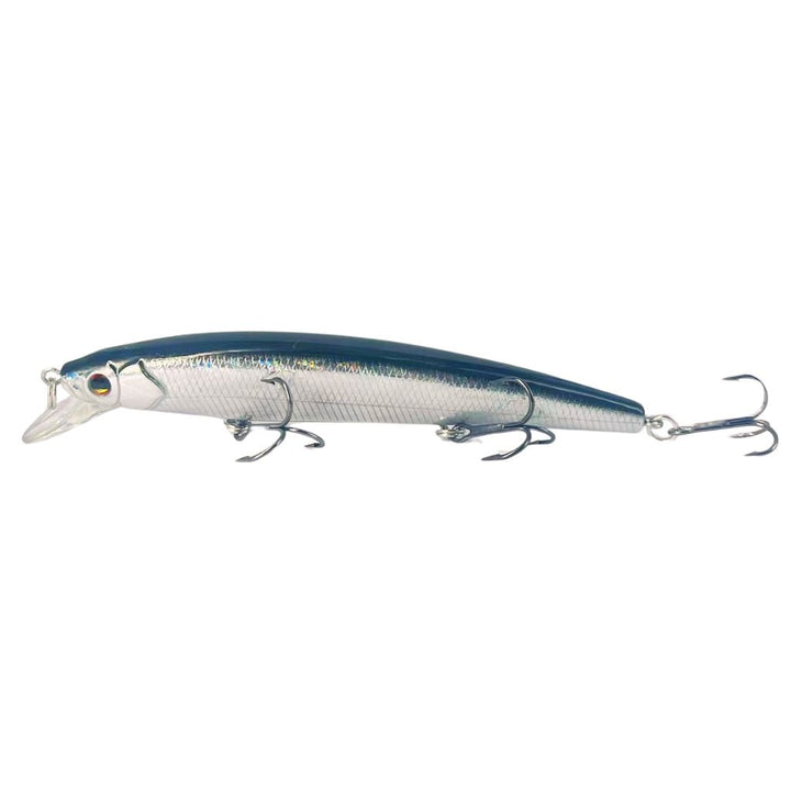 Mini Barracuda Jerkbait Silver Luminance