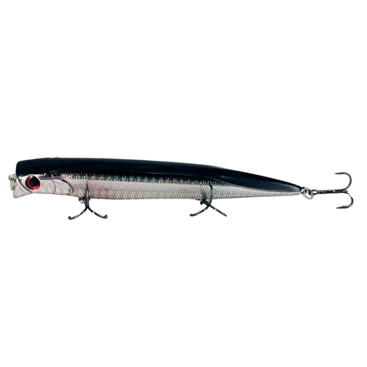 Jerkbait Shallow N-flat Side Black Shimmer