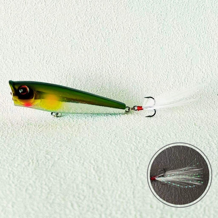 Splash Popper Topwater Lure Lemon Zest