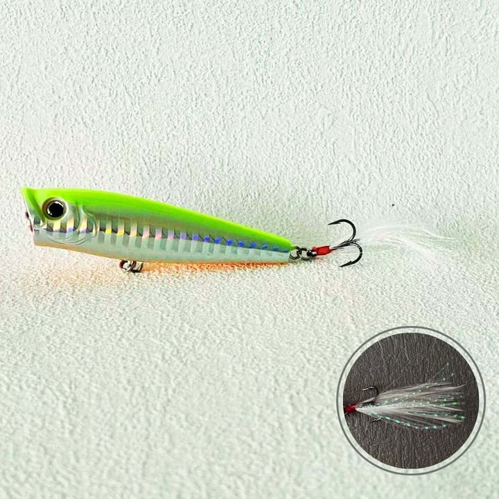 Splash Popper Topwater Lure Lemon Burst