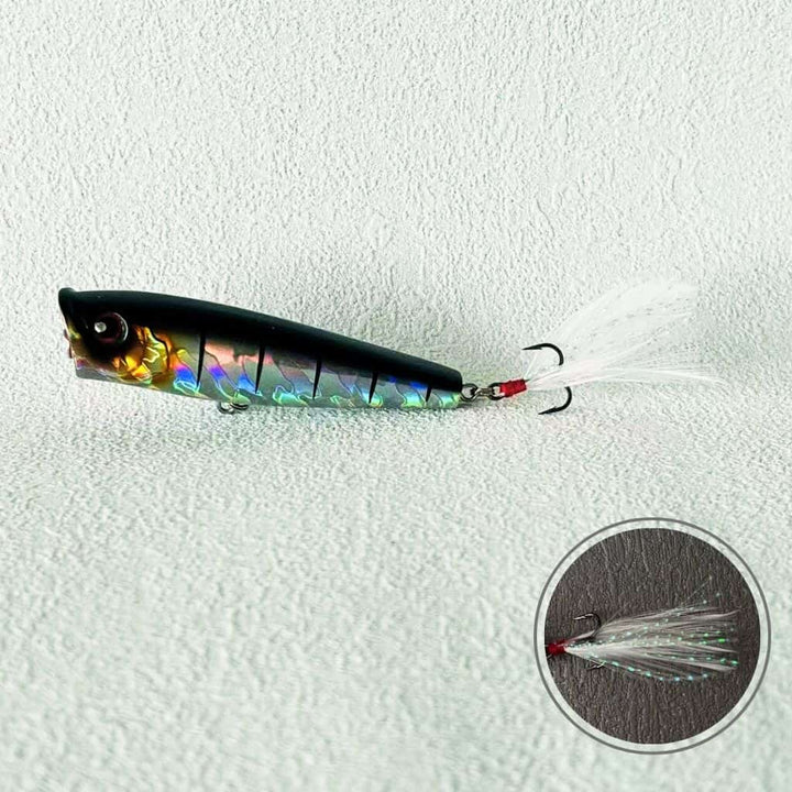 Splash Popper Topwater Lure Fire Pop