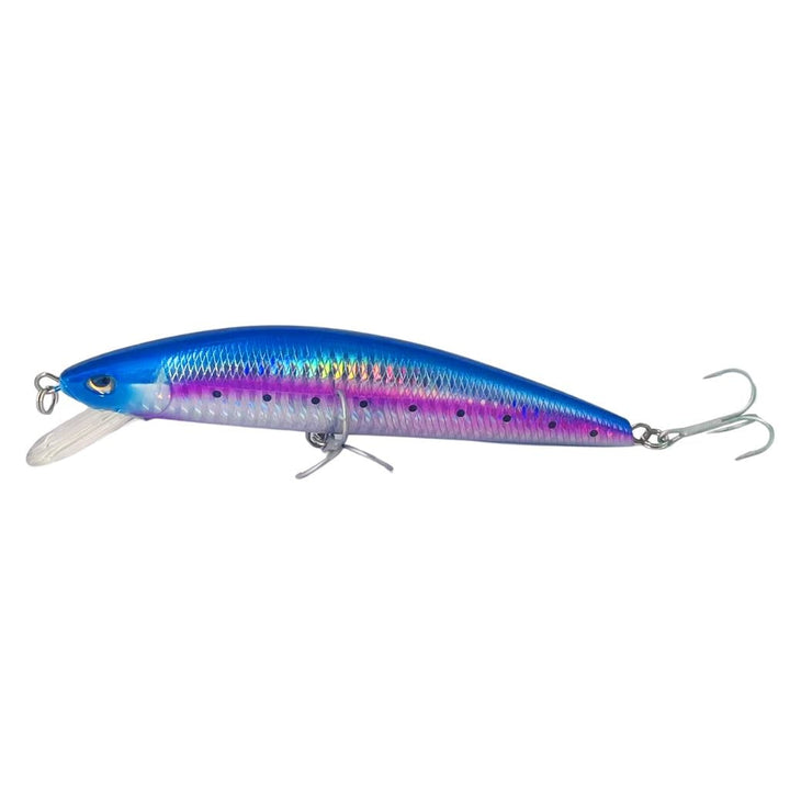 Rock Cast Flash Jerkbait Mystic Blue Blackeye