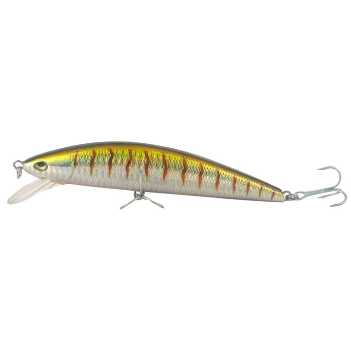 Rock Cast Flash Jerkbait Golden Mirage Blackeye