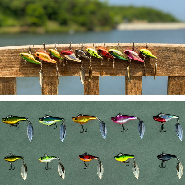Blade Baits Spinner Tail Color Collection