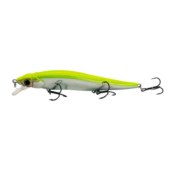 Jerkbait ONETEN Fish Snatcher Color Lime Zest Black Eye