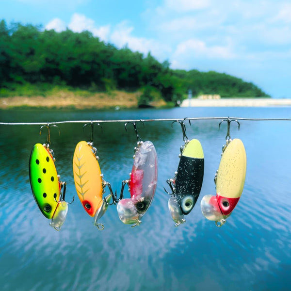 besotted luer jitterbug clicker wakebait topwater lure collection