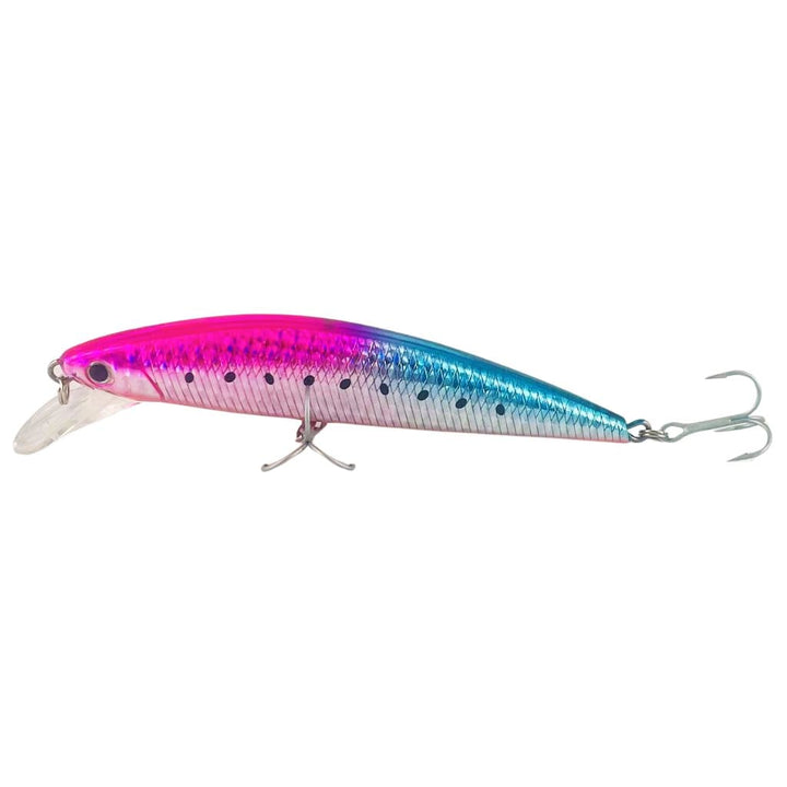 Azure Blue Rock Cast Flash Noisy Jerkbait