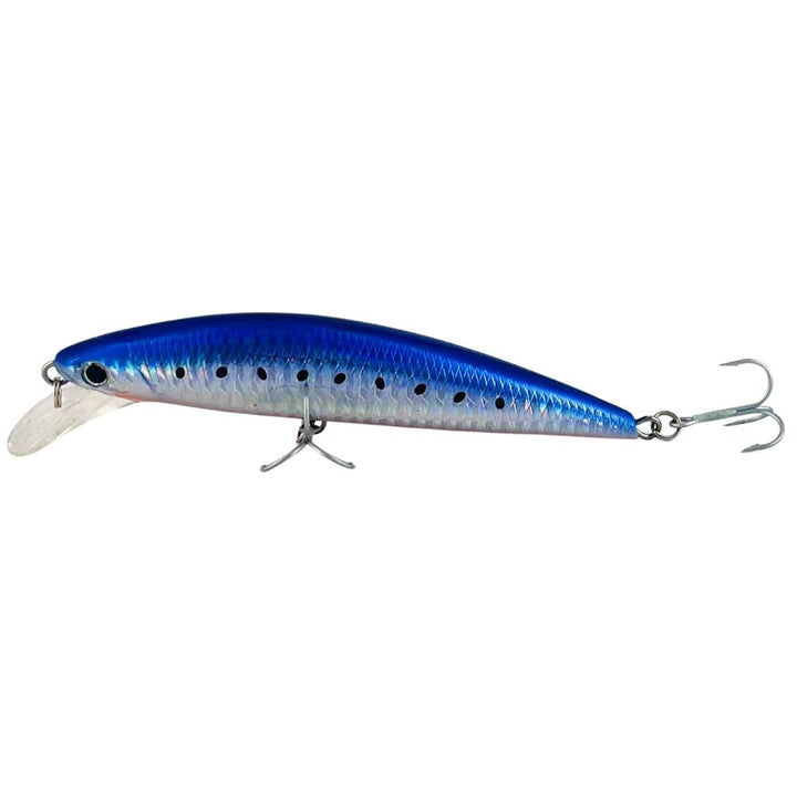  Rock Cast Flash Noisy Jerkbait Blue Blitz 