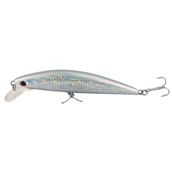 Rock Cast Flash Noisy Jerkbait Silver Shimmer