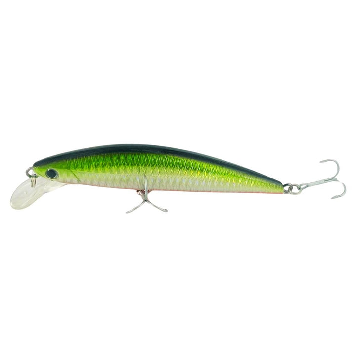 Rock Cast Flash Noisy Jerkbait Green Mirage