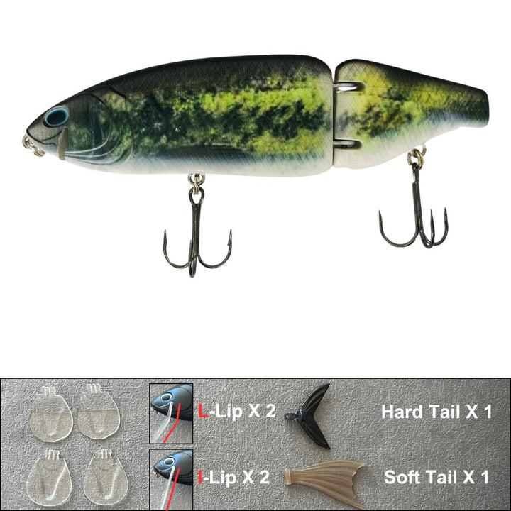 Glide Bait 12X Flex Green Camo