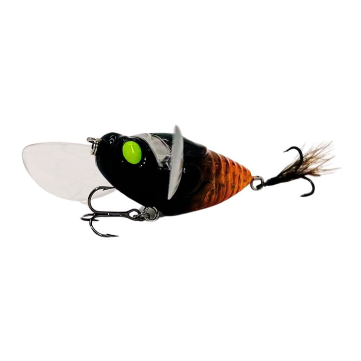 Cicada Lure Original topwater lure Color Brown Noisy