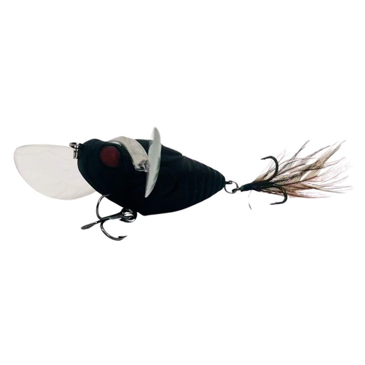 Cicada Lure Original topwater lure Color Black Noisy