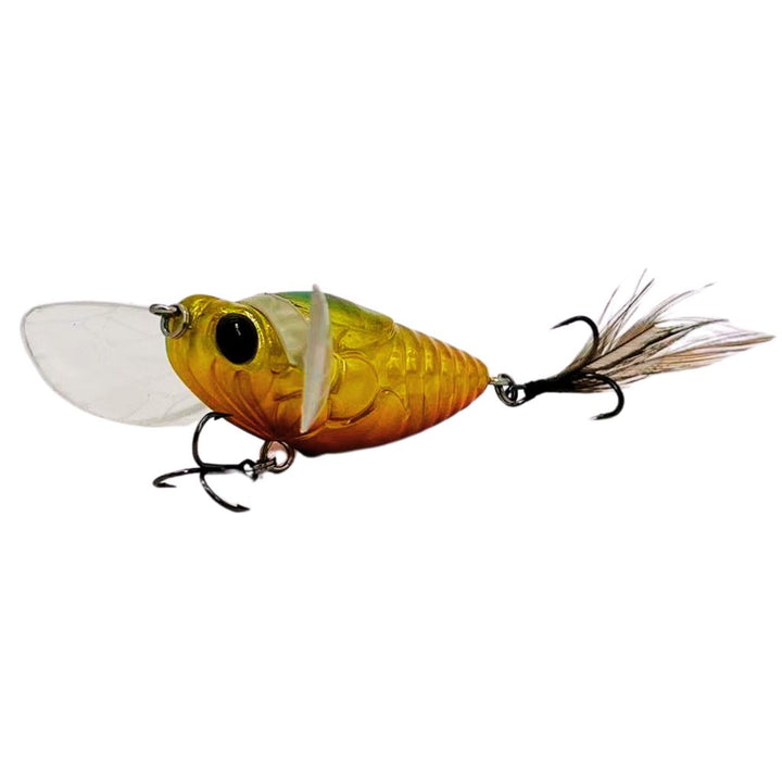 Cicada Lure Original topwater lure Color Olive Hue