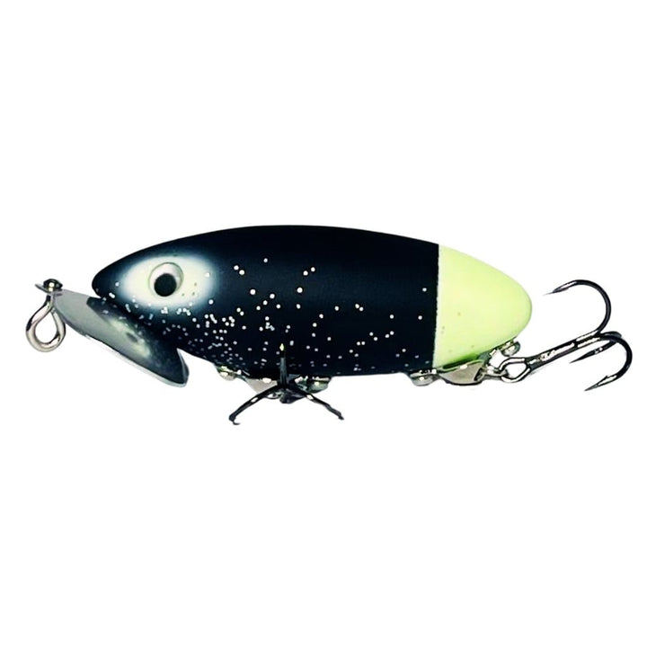 bass fishing with a jitterbug topwater lure Jitterbug Clicker Wakebait Topwater Lure