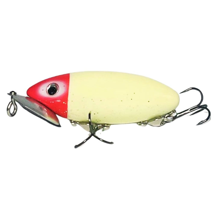 Jitterbug Clicker Wakebait Topwater Lure Red-headed cricket