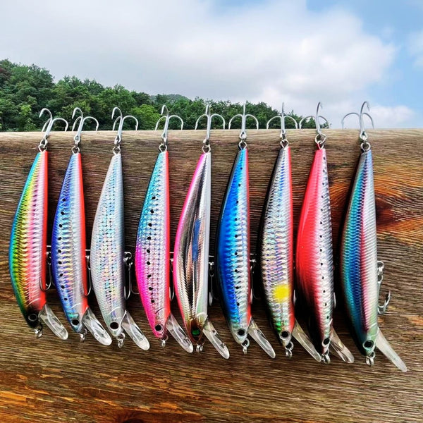 Rock Cast Flash Noisy Jerkbait Color Collection